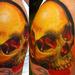 Tattoos - Illuminated Skull - 93553